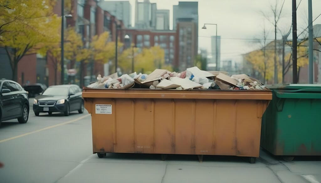 dumpster diving in canada