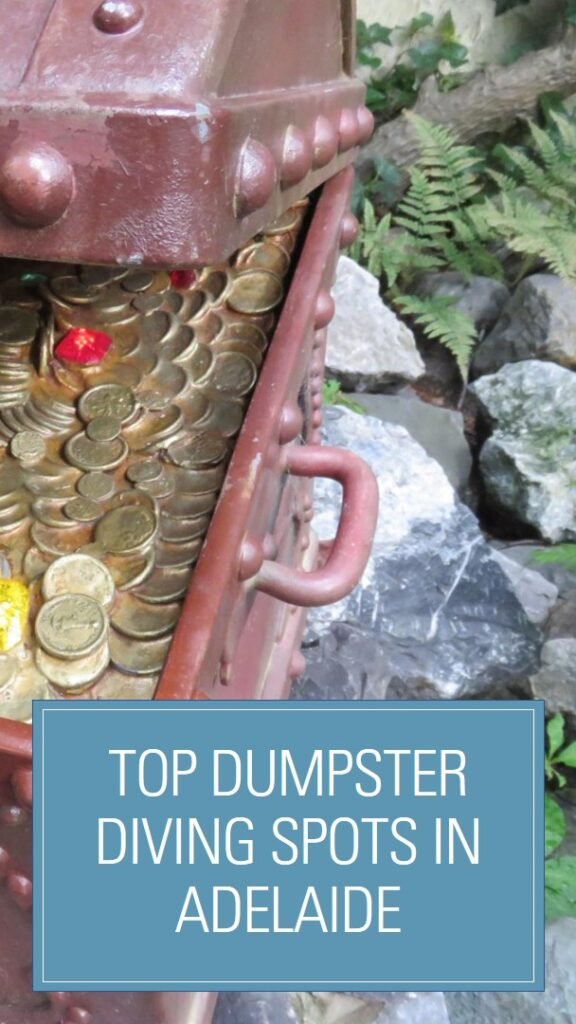 How much money can one make from dumpster diving in Adelaide?
